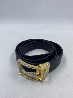 Authentic Yves Saint Laurent Black Belt - Size One Size