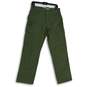 Carhartt Mens Green Fleece Lined Relaxed Fit Ripstop Work Cargo Pants Size 30x30 image number 1