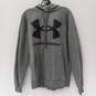 Under Armour Men's Gray Loose Fit Pullover Hoodie (Size M) image number 1