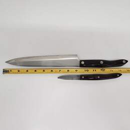 2x VTG CUCTO Knives: 1987 French Chef's Knife #1725 & D76 #1720 Paring Knife alternative image