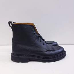 Cole Haan Leather Lug Sole Boots Black 9.5 alternative image