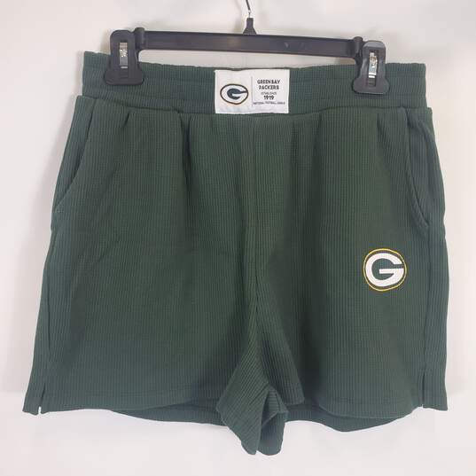 WEAR Women Green Bay Packers Thermal Shorts Set 2Pc Medium NWOT image number 6