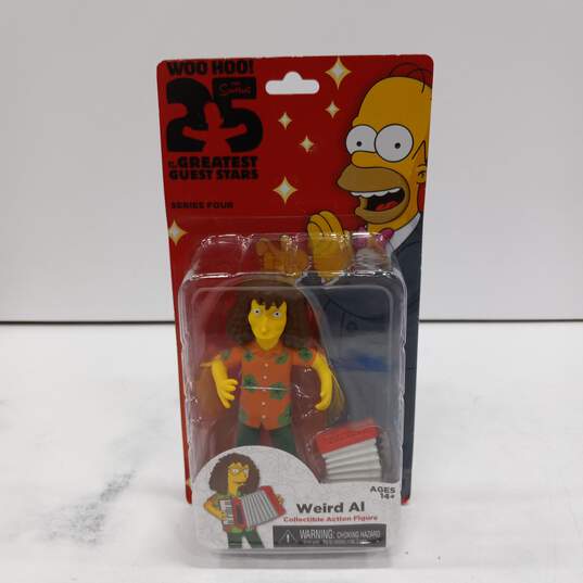 NECA The Simpsons Series 4 Weird Al Yankovic Action Figure NIB image number 1
