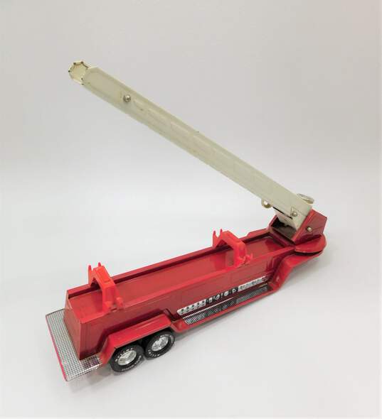 VTG Nylint Aerial Hook-n-Ladder Red Pressed Steel Fire Truck Trailer Only image number 2
