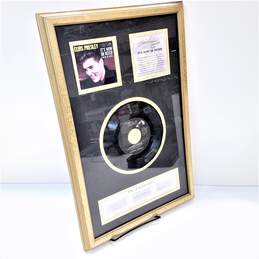 Framed & Matted Elvis Presley ' It's now or never ' Collectible