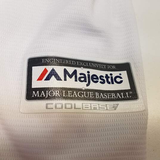 Majestic Mens White San Diego Padres Matt Kemp #27 MLB Jersey Size 2XL image number 4