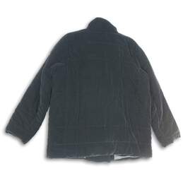 J.Jill Womens Black Mock Neck Long Sleeve Full-Zip Jacket Size XL alternative image