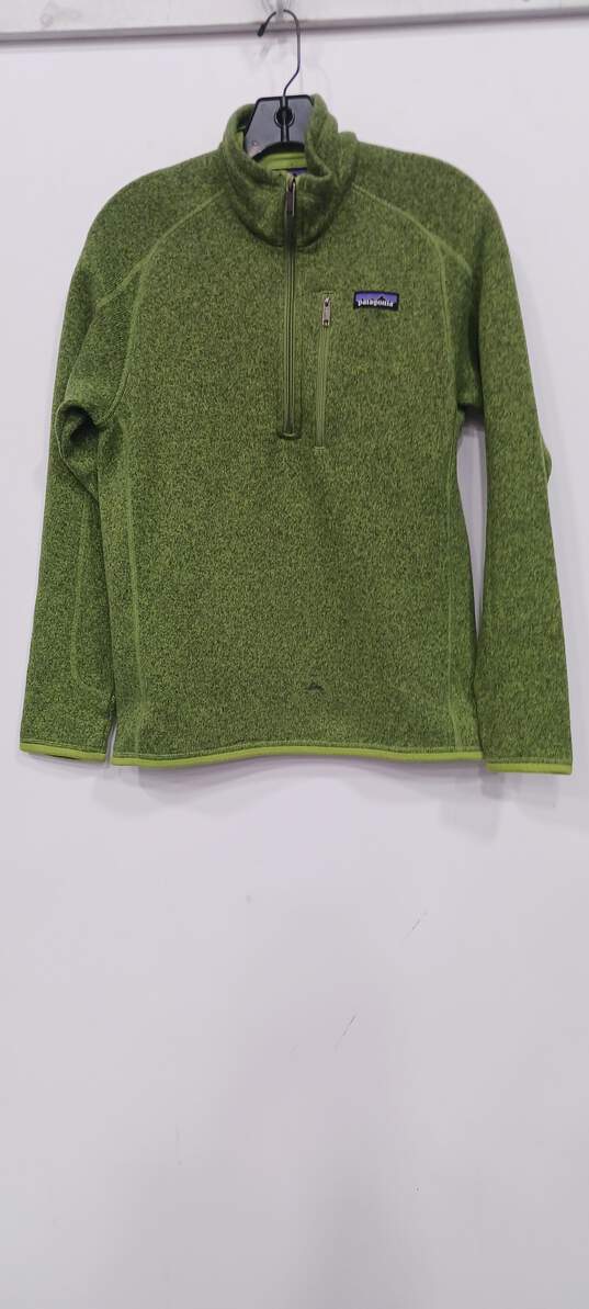Patagonia Men's Lime Green Sweatshirt Size XS image number 1