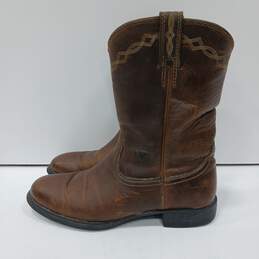 Men's Brown Cowboy Boots Size 8B