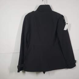 Womens Long Sleeve Zipper Pockets Full Zip Jacket Size Medium alternative image