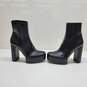 Zara Platform heeled ankle boots image number 3