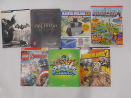 Lot of Various Game Strategy Guides Batman Oblivion Borderlands 2