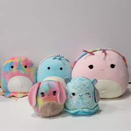 Squishmallows Plush Toys Assorted 5pc Lot
