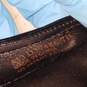 Black Patent Leather Peep Toe Wedge Pumps WM Size 7 B image number 6