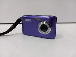 Vivitar ViviCam F128 Purple Compact Digital Camera