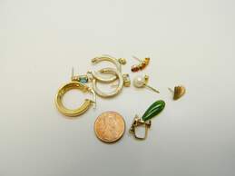 14k Gold & Stones Scrap Jewelry, 7.7g alternative image