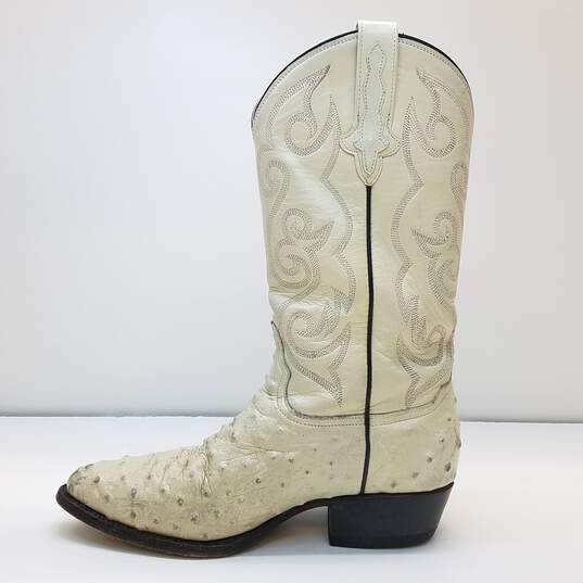 Western Boots Rudel Bone Sierra Men Boots Size 7.5 image number 3