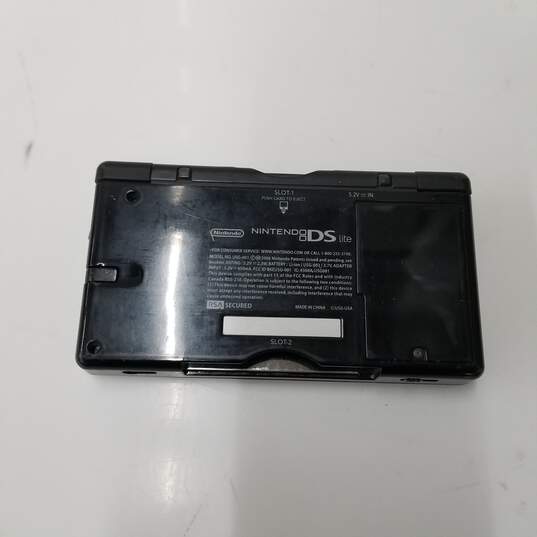 Black Nintendo DS Lite image number 3