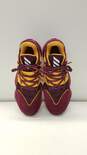 Adidas Harden Vol. 4 Arizona State Maroon/Gold Athletic Shoes Men's Size 11 image number 6