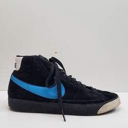 Nike Blazer High Black Blue Suede Leather Sneaker Men's Size 12