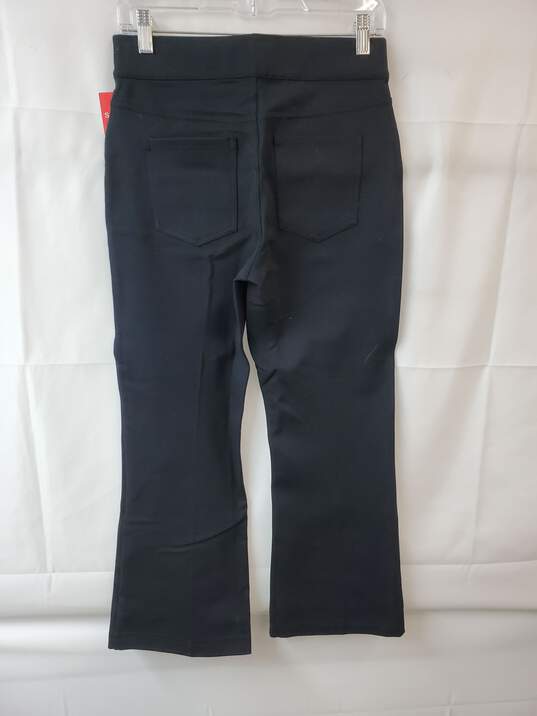 Spanx Cropped Flare Black Pants Size M image number 2