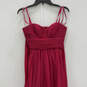 NWT Womens Pink Sweetheart Neck Sleeveless Back Zip Maxi Dress Size 4 image number 3