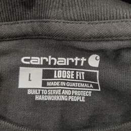 Carhartt  Men Black Loose Fit T Shirt L NWT