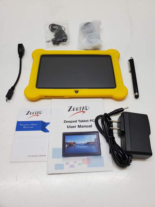 Zeepad Kids 7 Inch Yellow Android Tablet for Kids image number 2