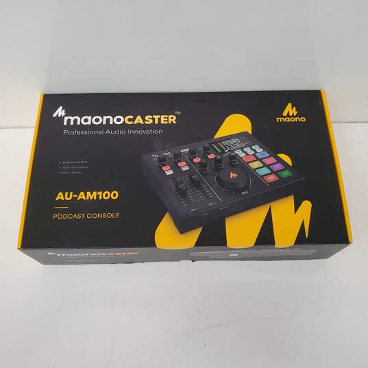 Maono Monocaster AU-AM100 Podcast Console NEW OPEN BOX image number 1