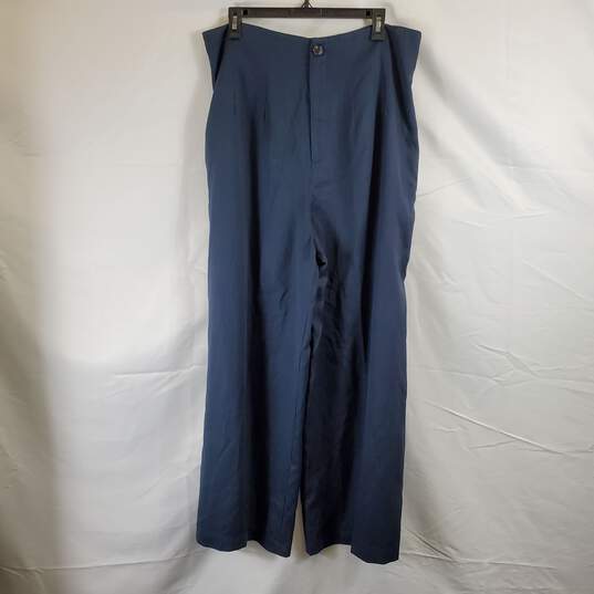 Amour Vert Women Blue Tencel Pant Sz XL NWT image number 1