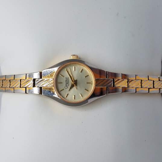 Caravelle By Bulova A2 Two Toned Bracelet Watch image number 2