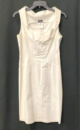 Dolce & Gabbana White Casual Dress - Size 30/44