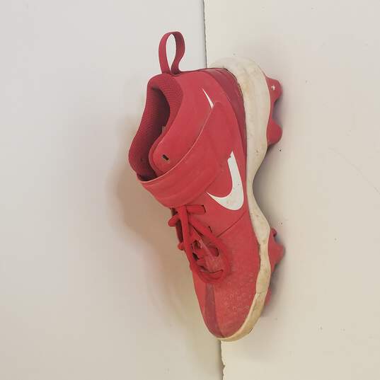 Nike Red Cleats Size 25y image number 2