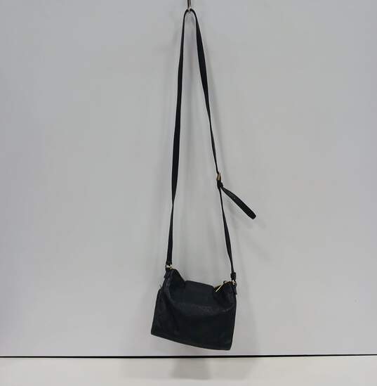 Michael Kors Women's Small Black Leather Crossbody Bag image number 2