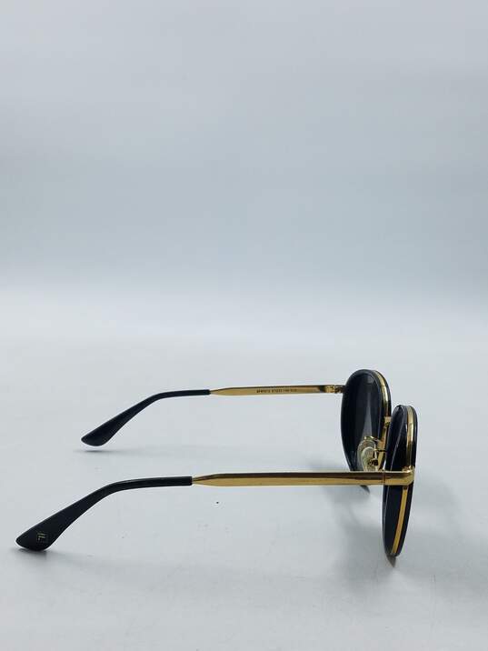 FILA Gold Mirrored Round Sunglasses image number 5
