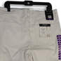 NWT Womens White Denim Light Wash Relaxed Leg Chrystie Capri Jeans Size 16 image number 4