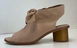 Bernardo Lizzie Tan Suede Heels Shoes Size 6.5 M alternative image