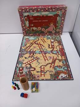 2 Board Games Snakes and Ladders & Parcheesi alternative image