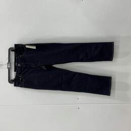 NWT Lauren Ralph Lauren Womens Blue Denim Modern Straight Curvy Ankle Jeans 12P