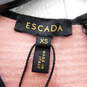 Escada B&W Dotted Knee Length Dress NWT COA image number 4