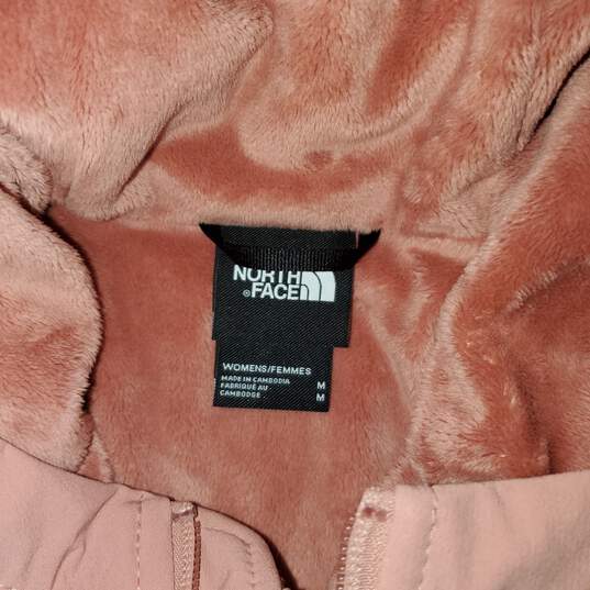 The North Face Windwall Pink Shelbe Raschel Full Zip Hooded Jacket Women's Size M image number 3