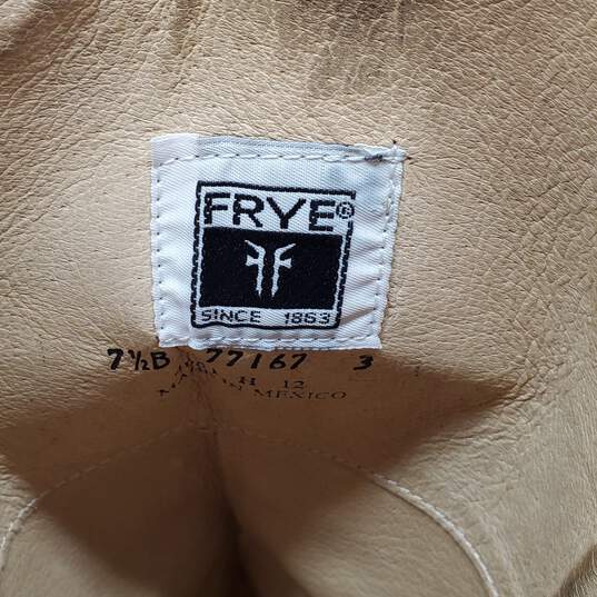 Frye Melissa Button Leather Riding Boots Size 7.5B image number 4
