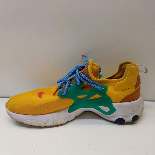 Buy the Nike React Presto Breakfast Men Shoes Yellow Size 13 |
