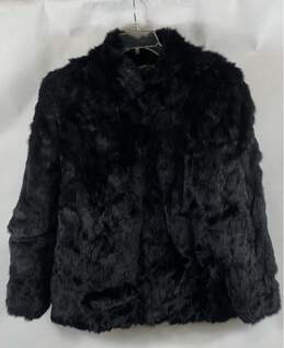 Somerset Furs Black Coat - Size Medium alternative image