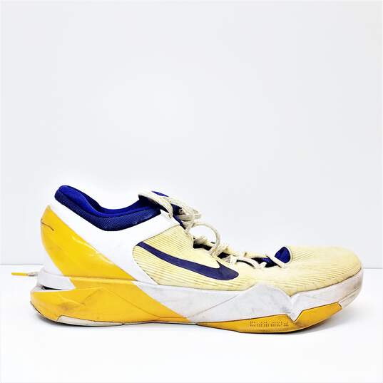 Buy the Nike Zoom Kobe System Lakers Home Concord 488371-101 (Size | GoodwillFinds