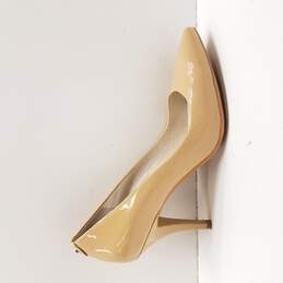Michael Kors Women's Nude Patent Leather Heels Size 7.5