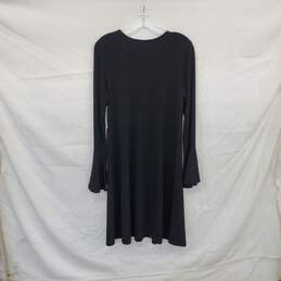 Karen Kane Black Bell Sleeve Taylor Dress WM Size L NWT alternative image