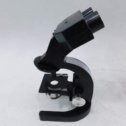 Vintage SkilCraft Electric Binocular Microscope In Metal Carry Case alternative image