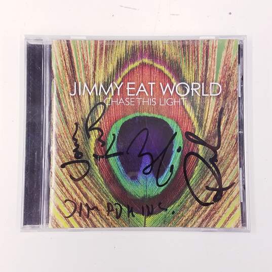 Jimmy Eat World Band Signed CD- Chase This Light image number 1