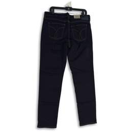 NWT Calvin Klein Womens Blue Denim Dark Wash Ultimate Skinny Jeans Size W33 L32 alternative image
